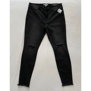 Charlotte Russe Skintight Legging Faded Black